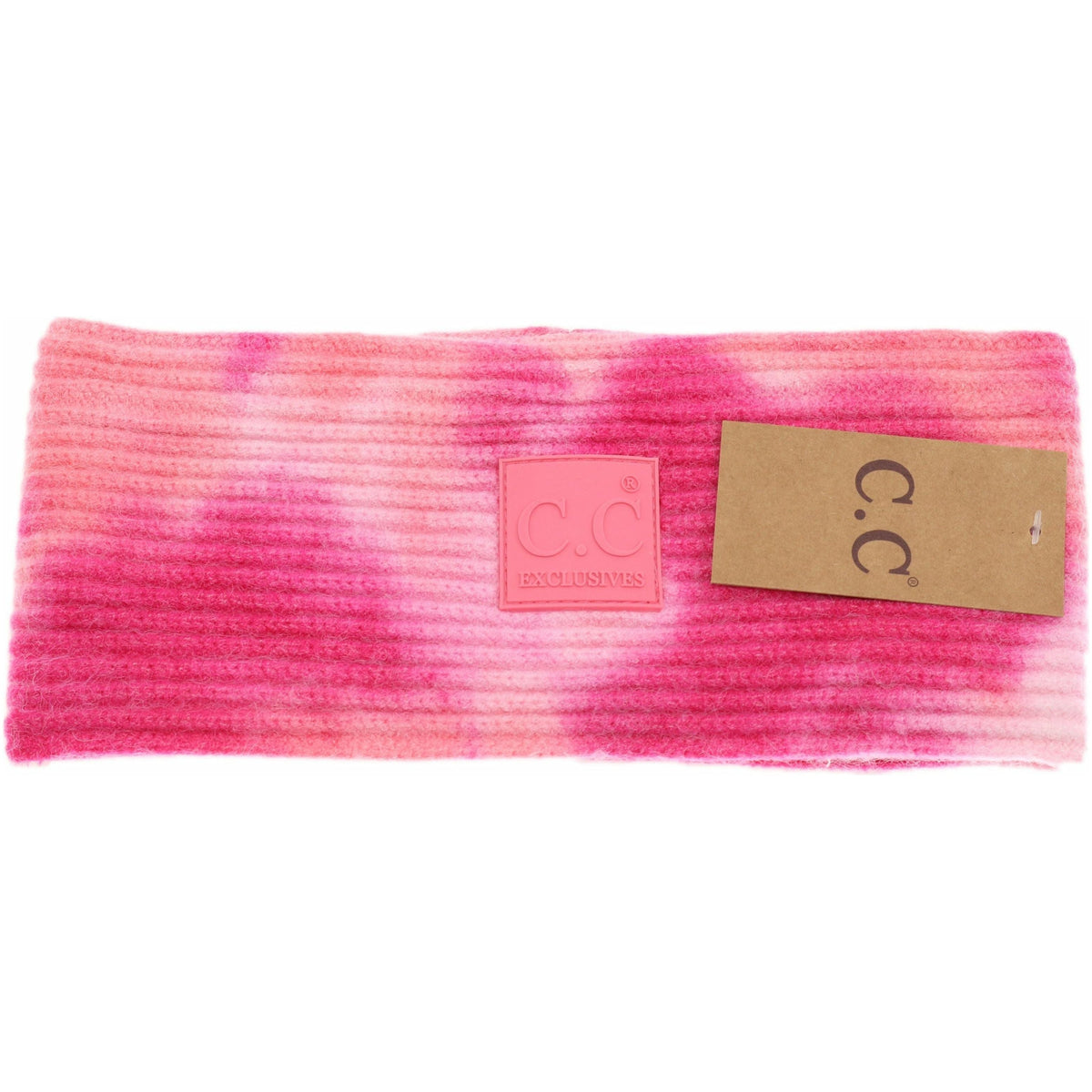 Tie Dye Head Wrap with Rubber Patch HW7380