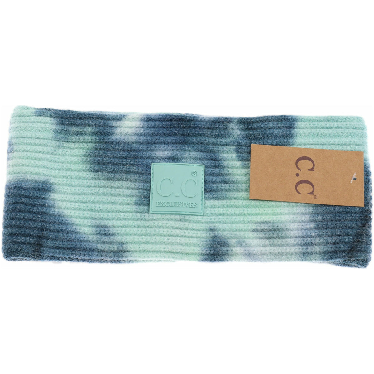 Tie Dye Head Wrap with Rubber Patch HW7380