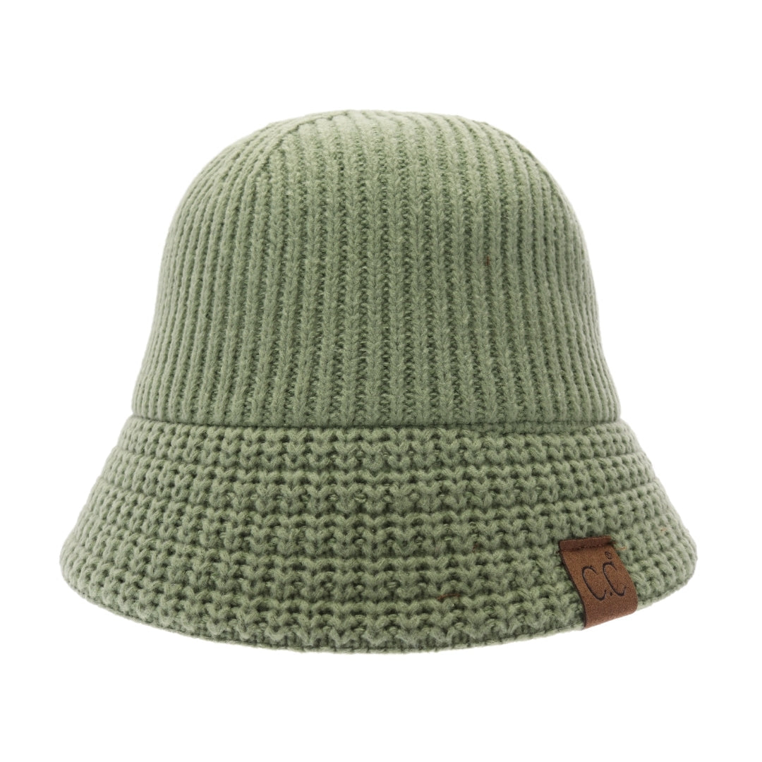 Knitted Cloche C.C Bucket Hat BK3823