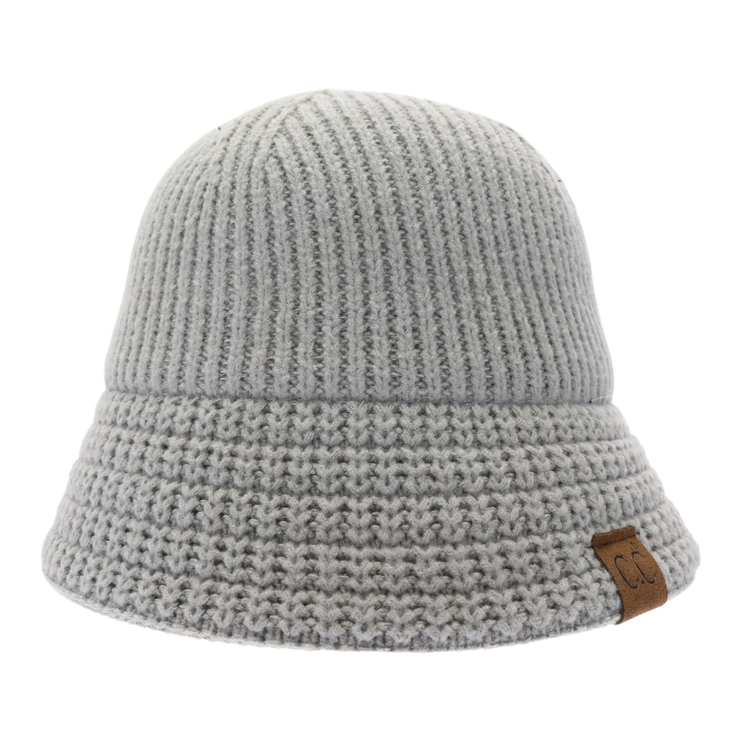 Knitted Cloche C.C Bucket Hat BK3823