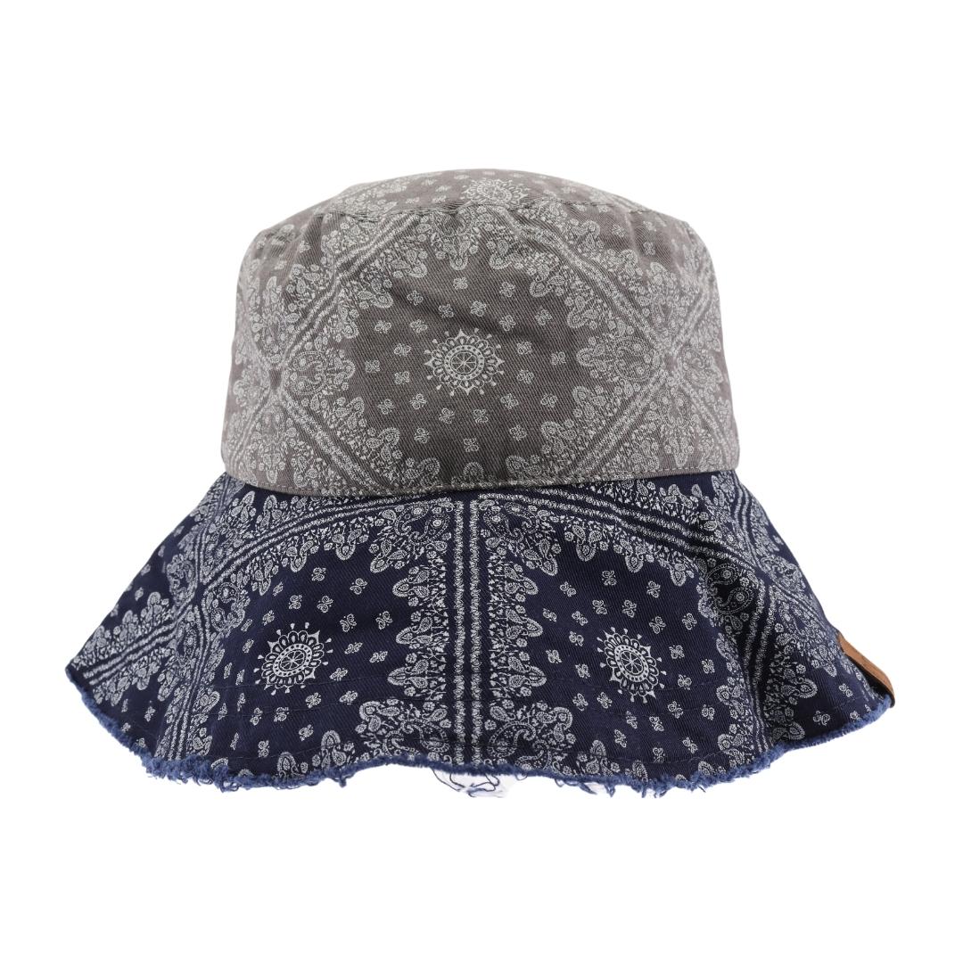 Multi Color Paisley Bandana C.C Bucket Hat BK201