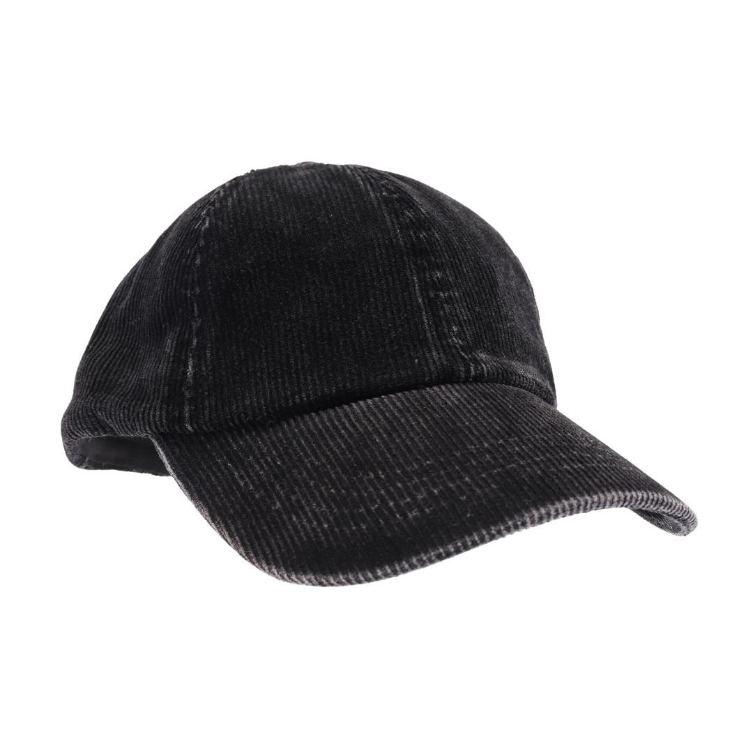 Stonewashed Corduroy Criss Cross High Pony C.C Ball Cap BT1014