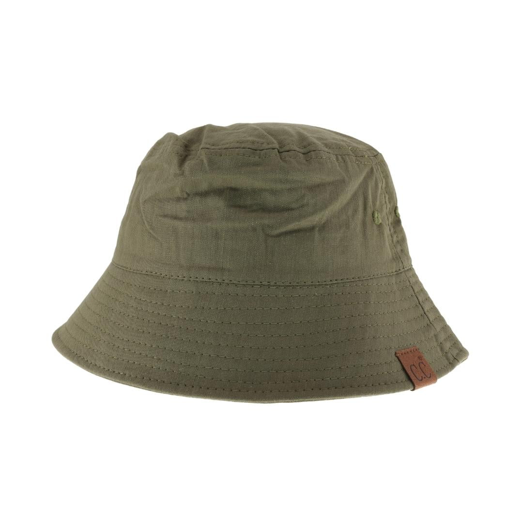 Solid Cotton C.C Bucket Hat BK3906