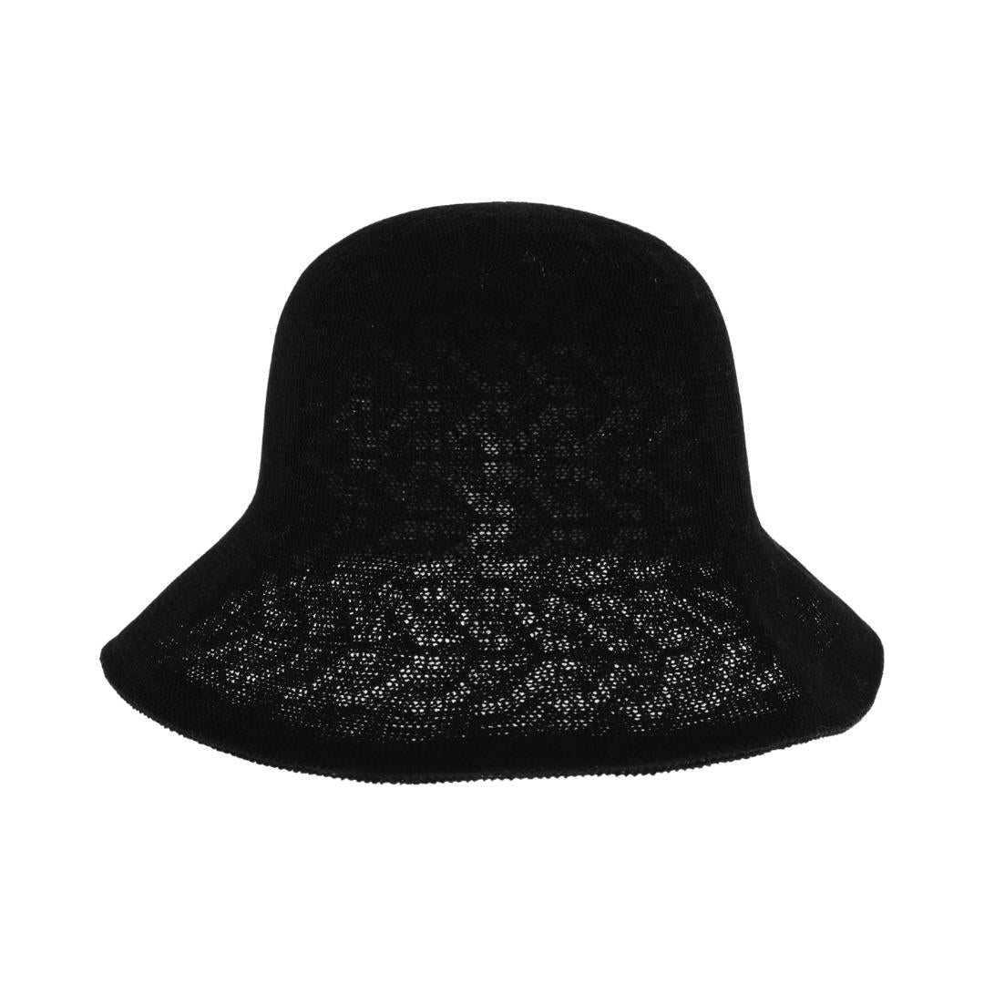 Reversible Fancy Eyelet Patterned C.C Cloche Hat KB001