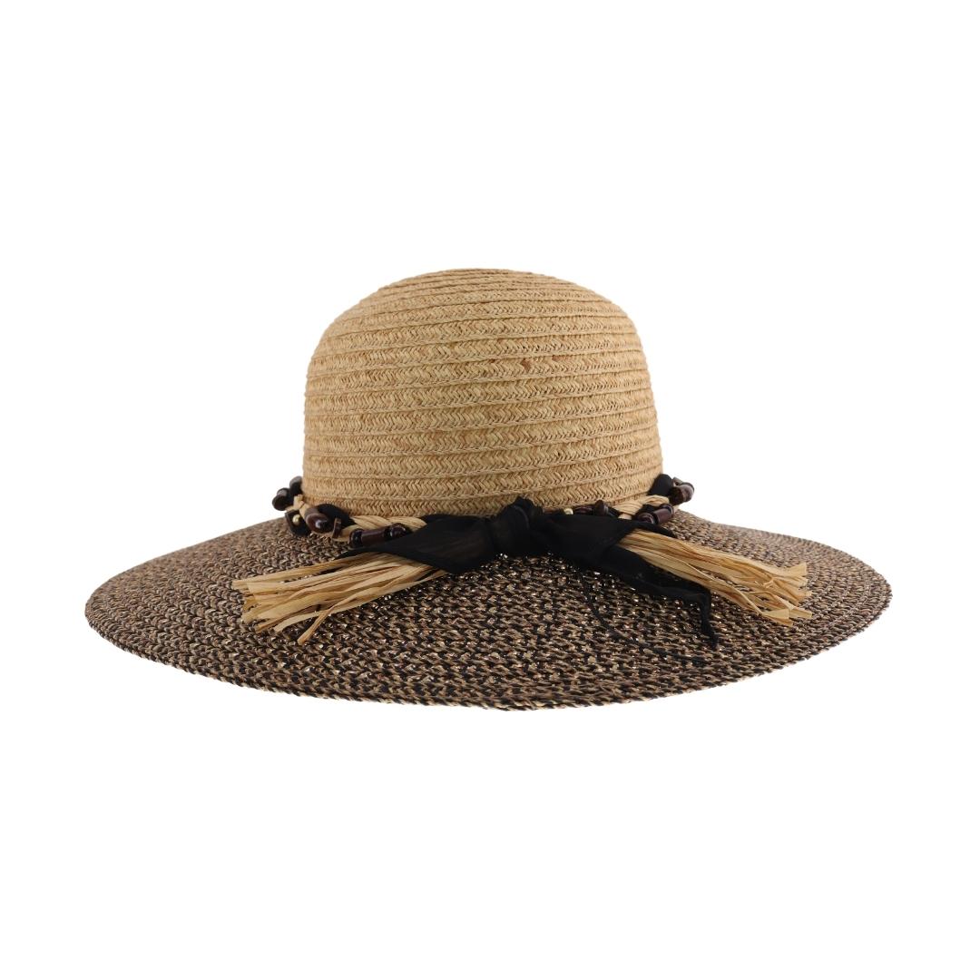 Two-Tone C.C Wide Brim Sun Hat ST1007