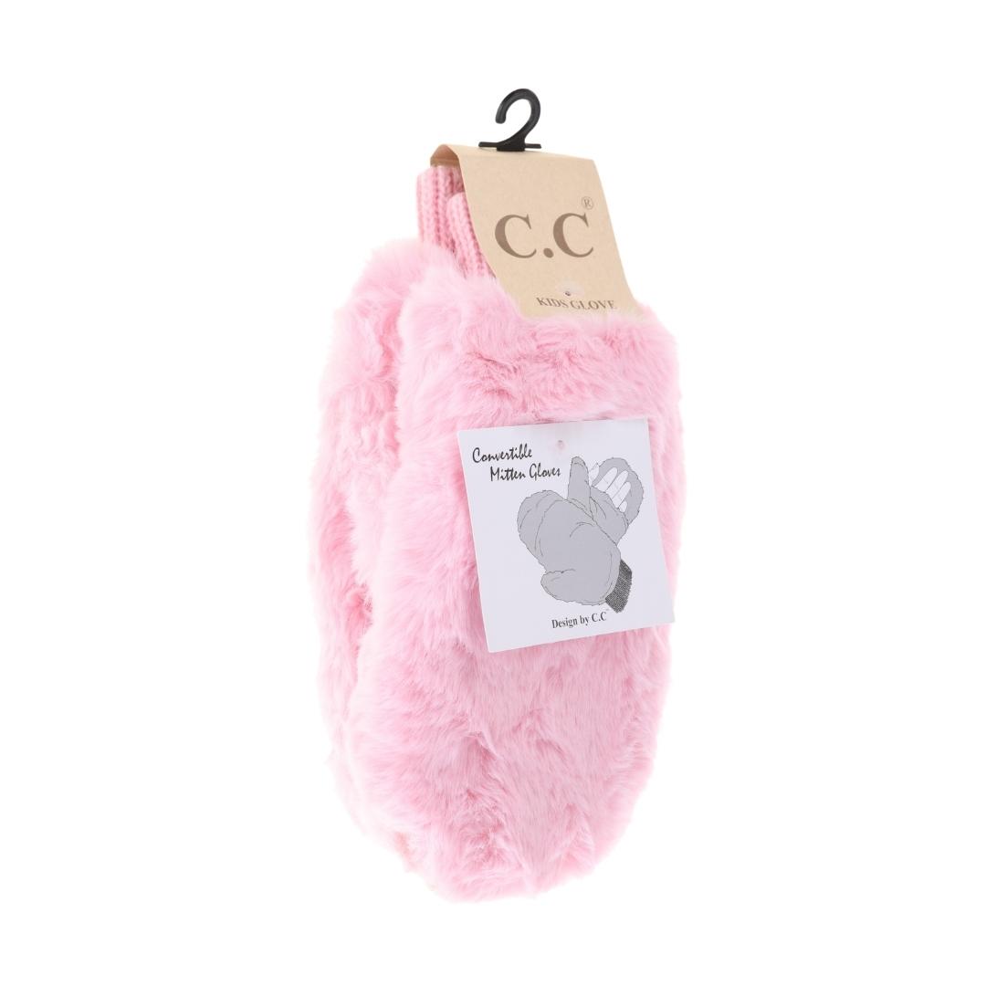 KIDS Faux Fur Mittens KIDSMT715