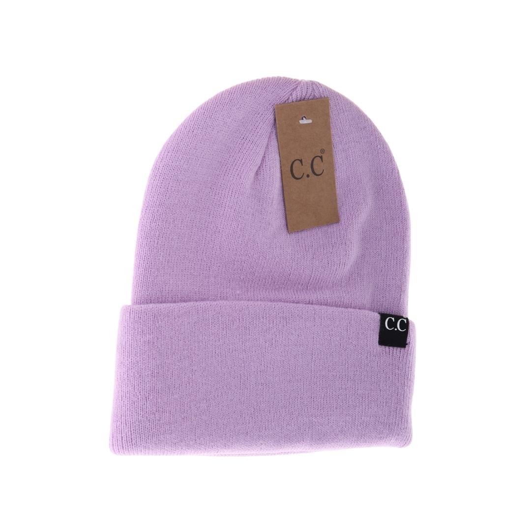 Unisex Wide Cuff C.C Beanie HTM15