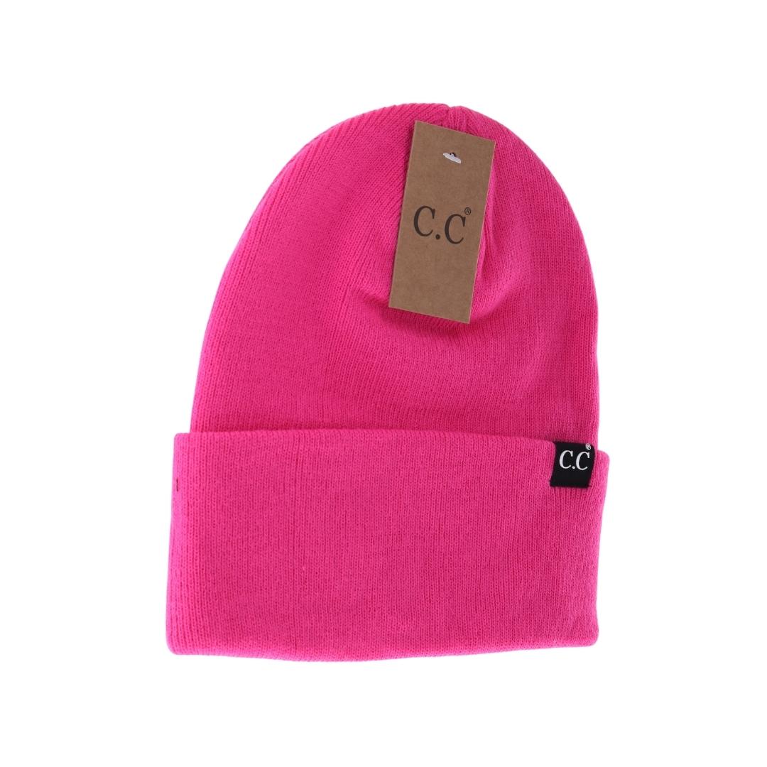 Unisex Wide Cuff C.C Beanie HTM15