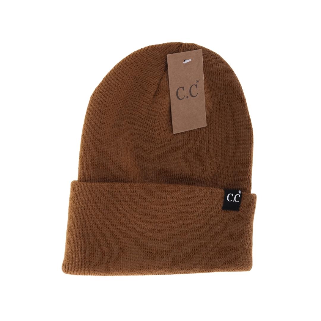 Unisex Wide Cuff C.C Beanie HTM15