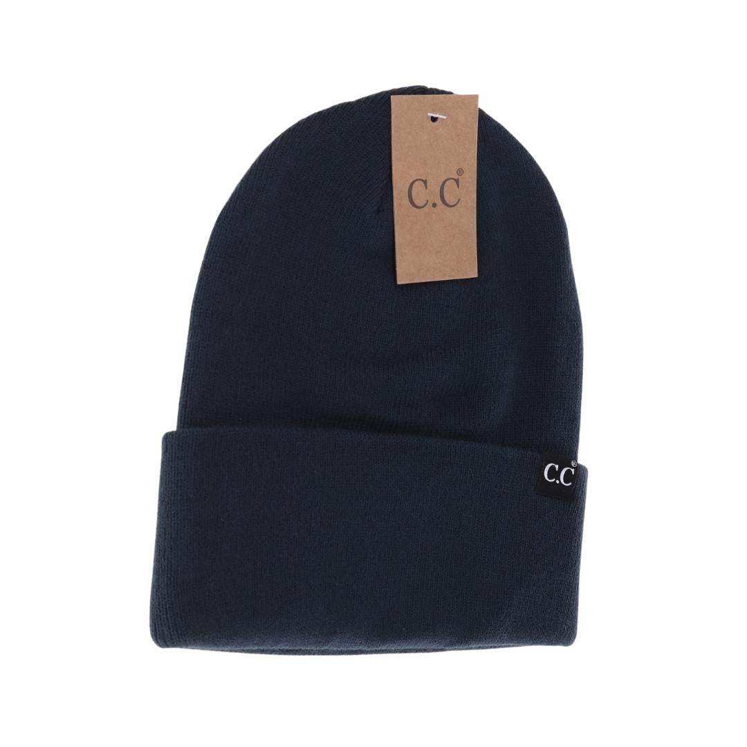 Unisex Wide Cuff C.C Beanie HTM15