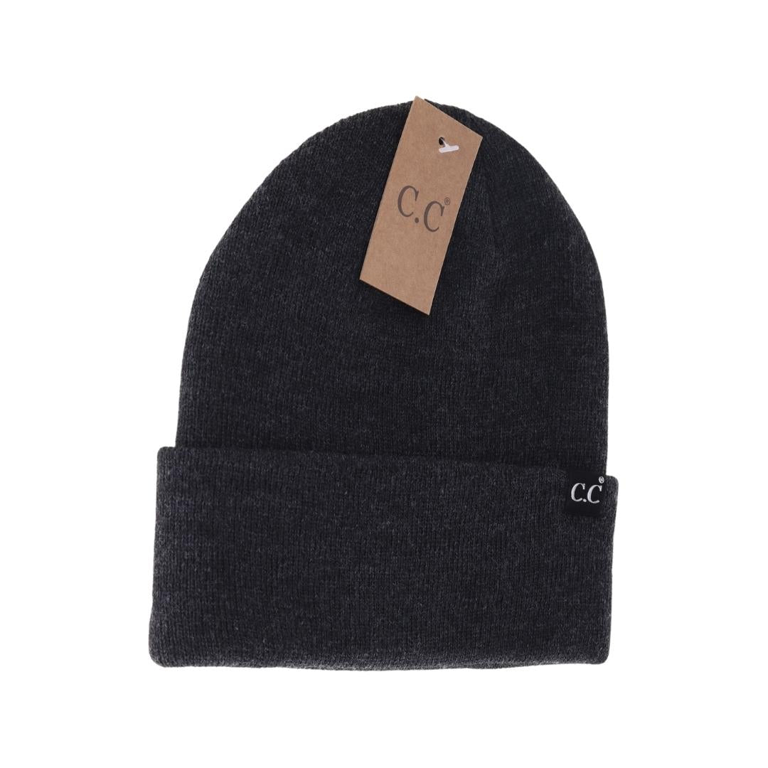 Unisex Wide Cuff C.C Beanie HTM15