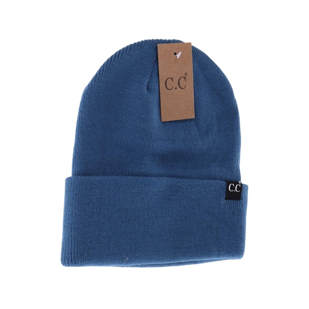 Unisex Wide Cuff C.C Beanie HTM15