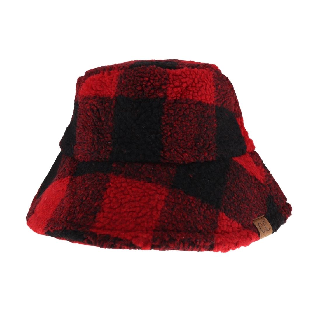 Buffalo Check Sherpa C.C Bucket Hat BK4036