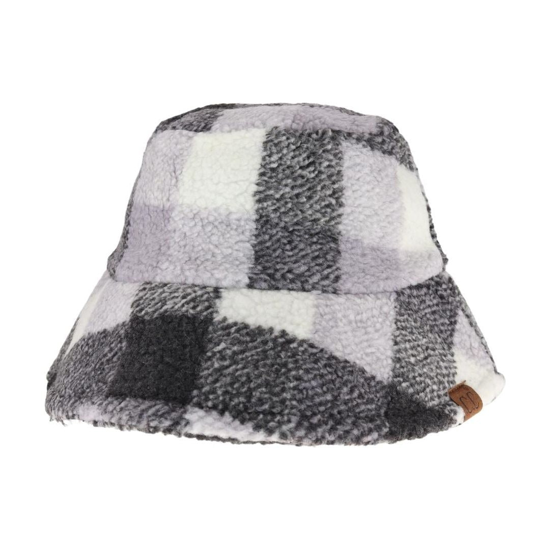 Buffalo Check Sherpa C.C Bucket Hat BK4036