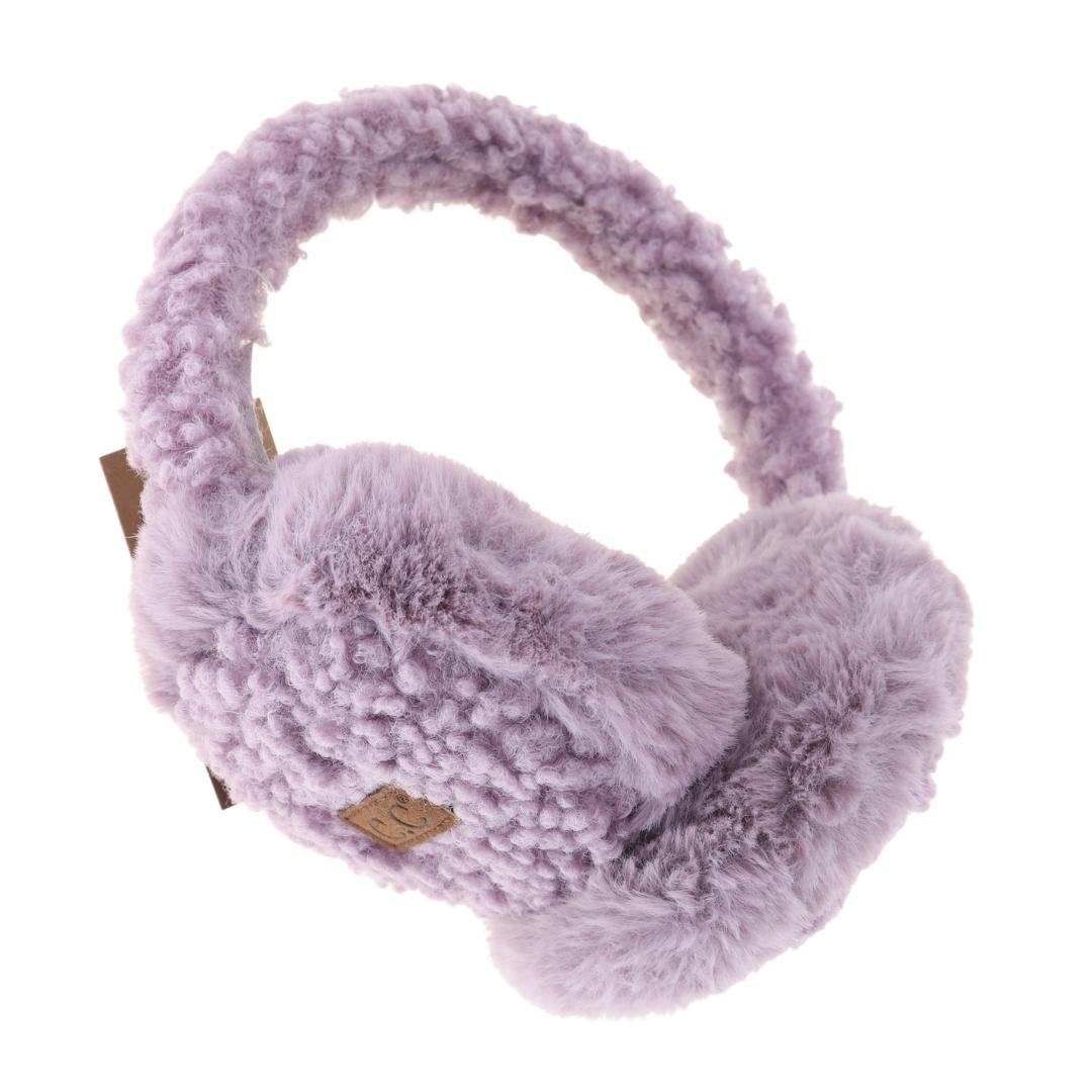 Faux Fur Sherpa Earmuff EM3667