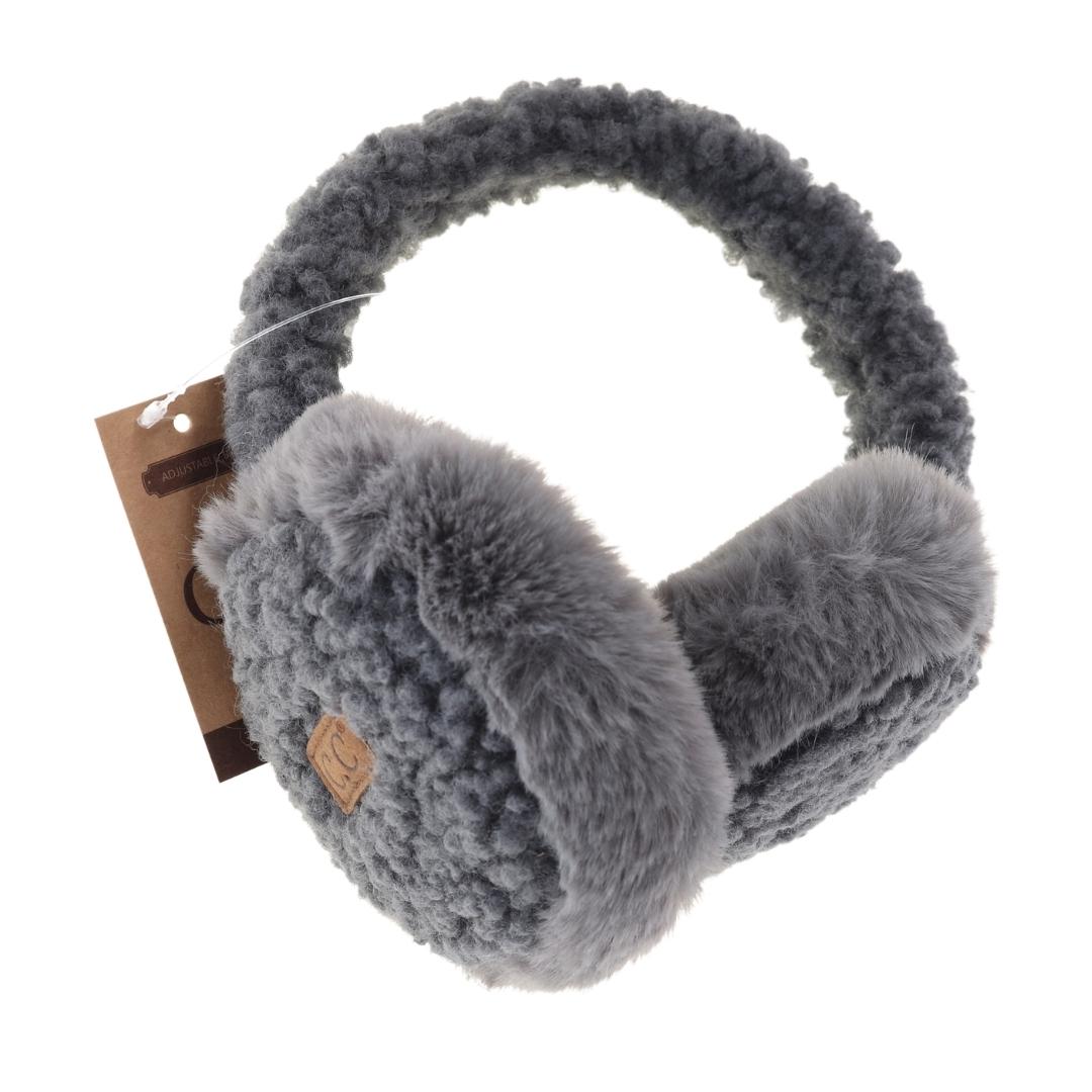 Faux Fur Sherpa Earmuff EM3667