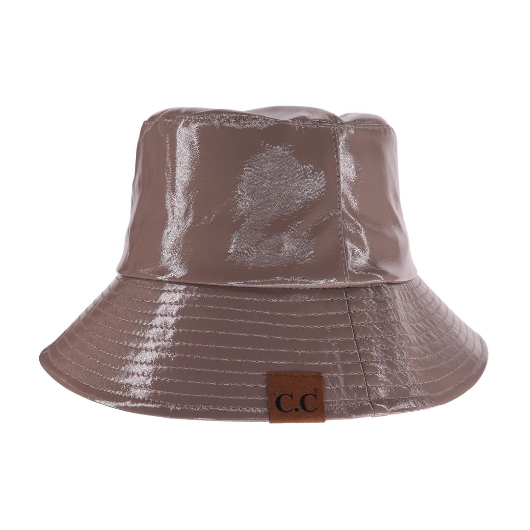 Vegan Leather C.C Bucket Hat BK4038