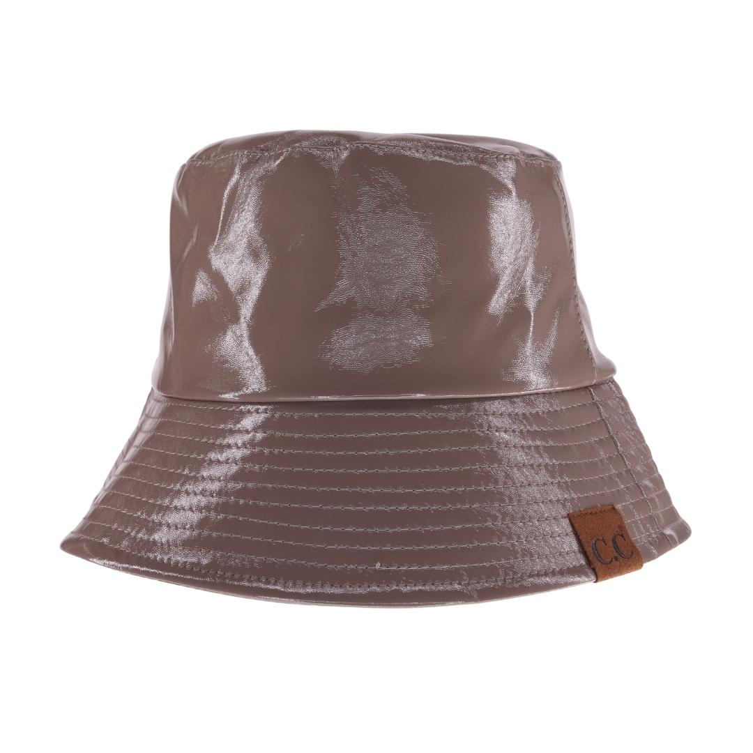 Vegan Leather C.C Bucket Hat BK4038