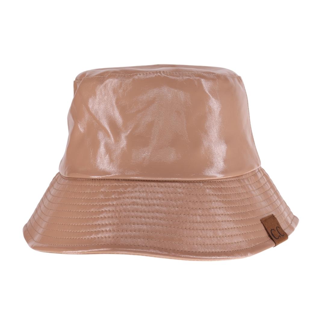 Vegan Leather C.C Bucket Hat BK4038