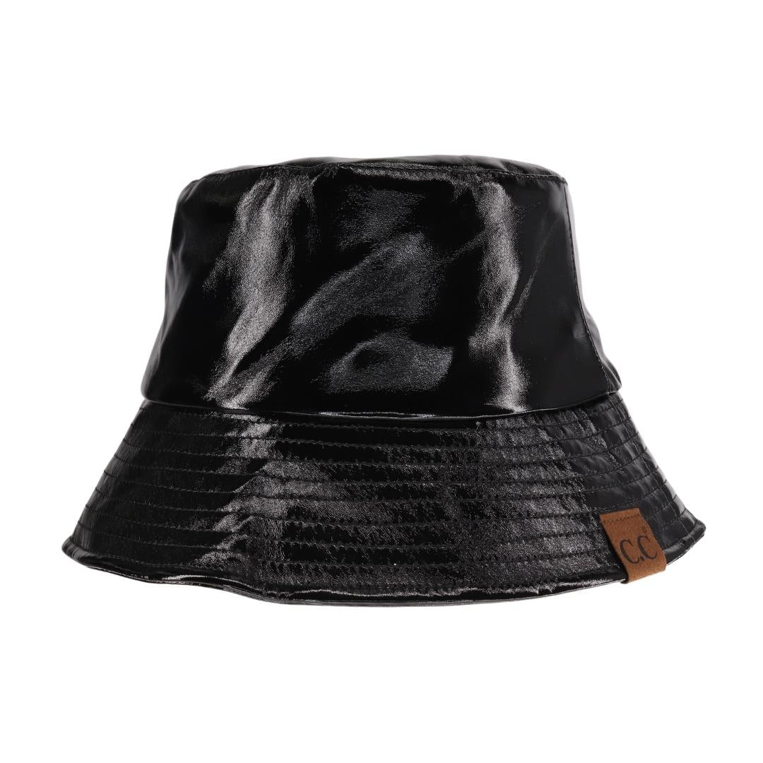 Vegan Leather C.C Bucket Hat BK4038