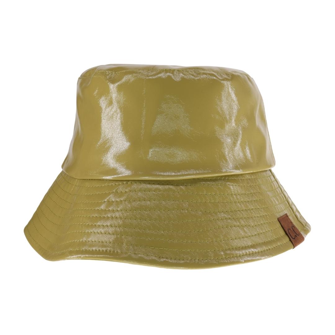 Vegan Leather C.C Bucket Hat BK4038