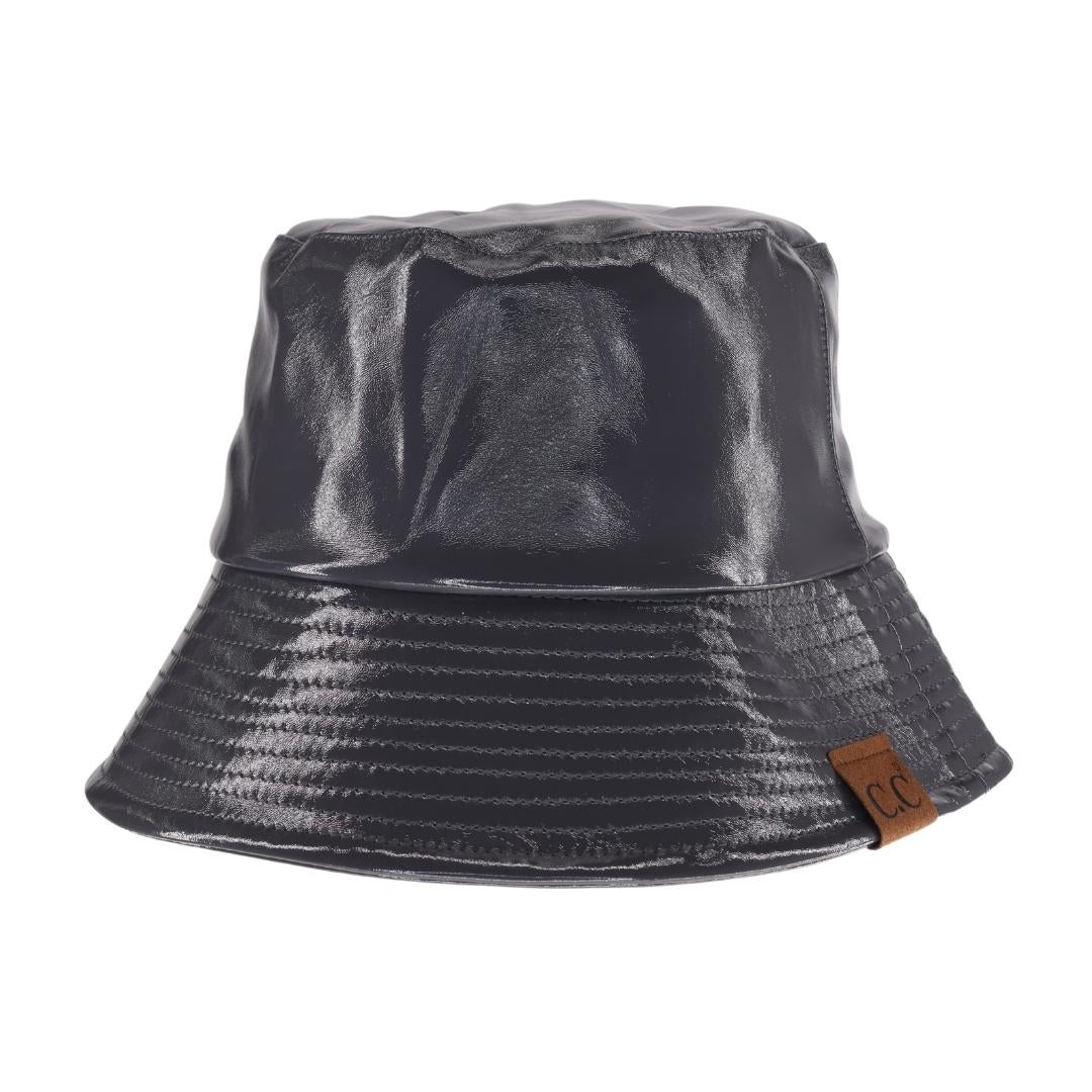 Vegan Leather C.C Bucket Hat BK4038