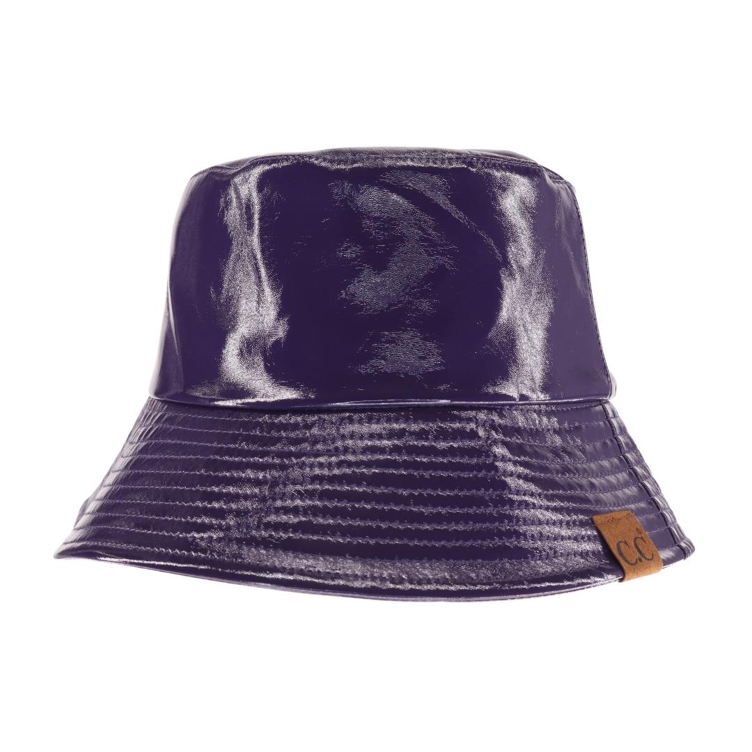 Vegan Leather C.C Bucket Hat BK4038