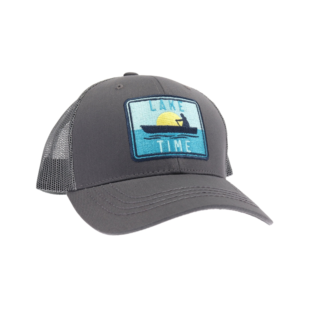 Unisex Embroidered Lake Time Patch C.C Ball Cap MBA7012