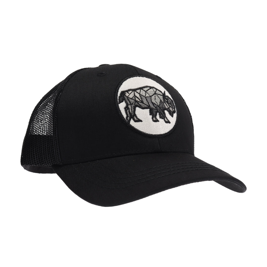 Unisex Embroidered Bull Patch C.C Trucker Ball Cap MBA7015