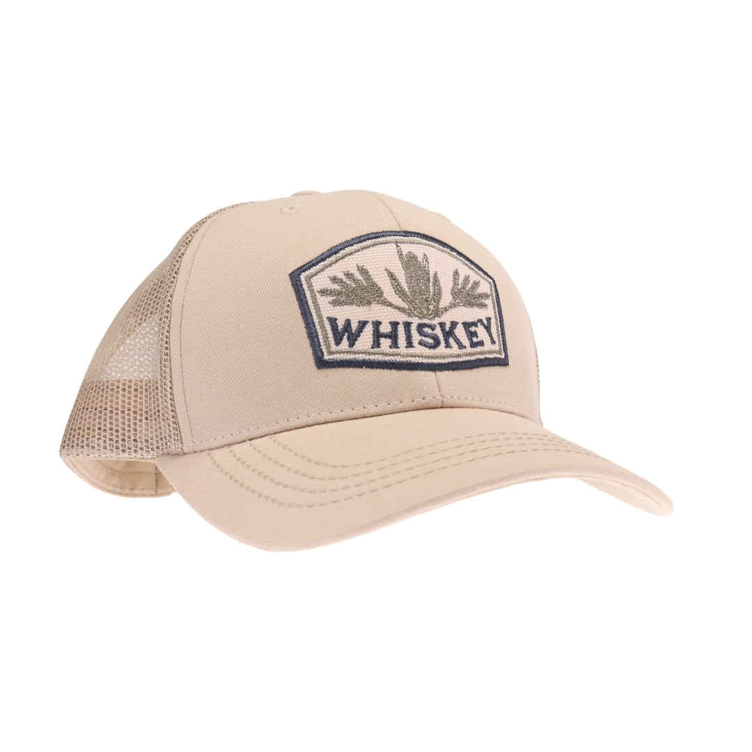 Unisex Embroidered Whiskey Patch C.C Ball Cap MBA7018