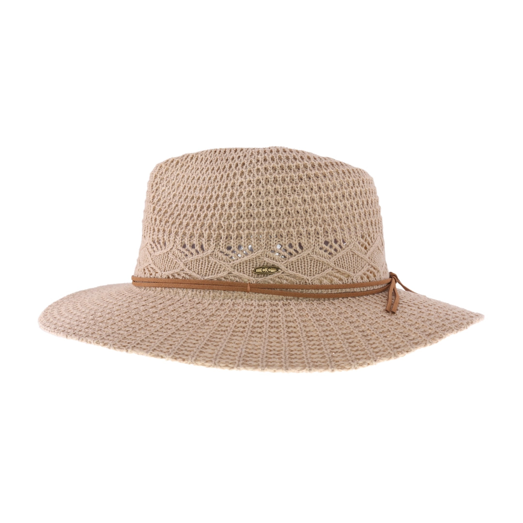 Cotton Knit C.C Panama Hat STH23