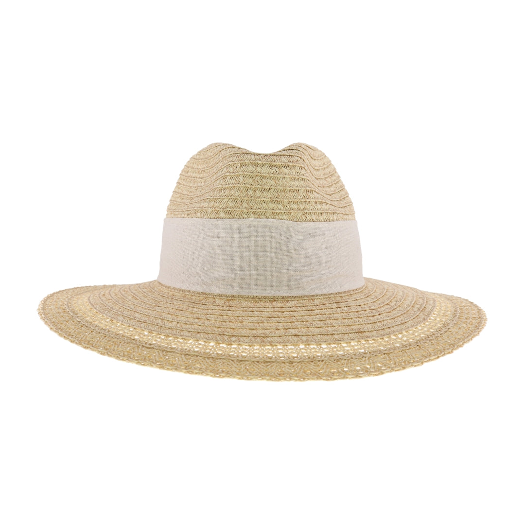 Bow Trim C.C Panama Hat STH06