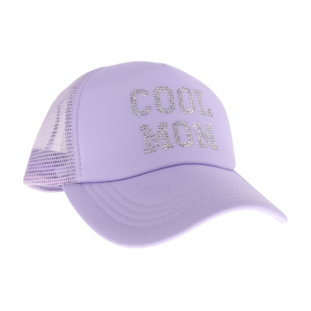 Cool Mom Rhinestone C.C Trucker Ball Cap TCB04