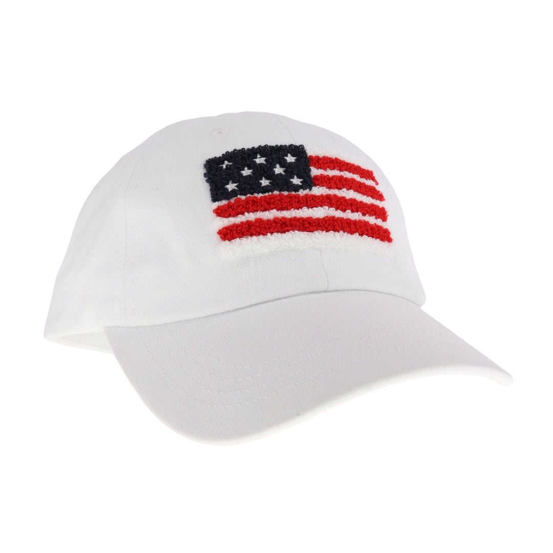 Unisex Chenille USA Flag Patch C.C Ball Cap BAB8002