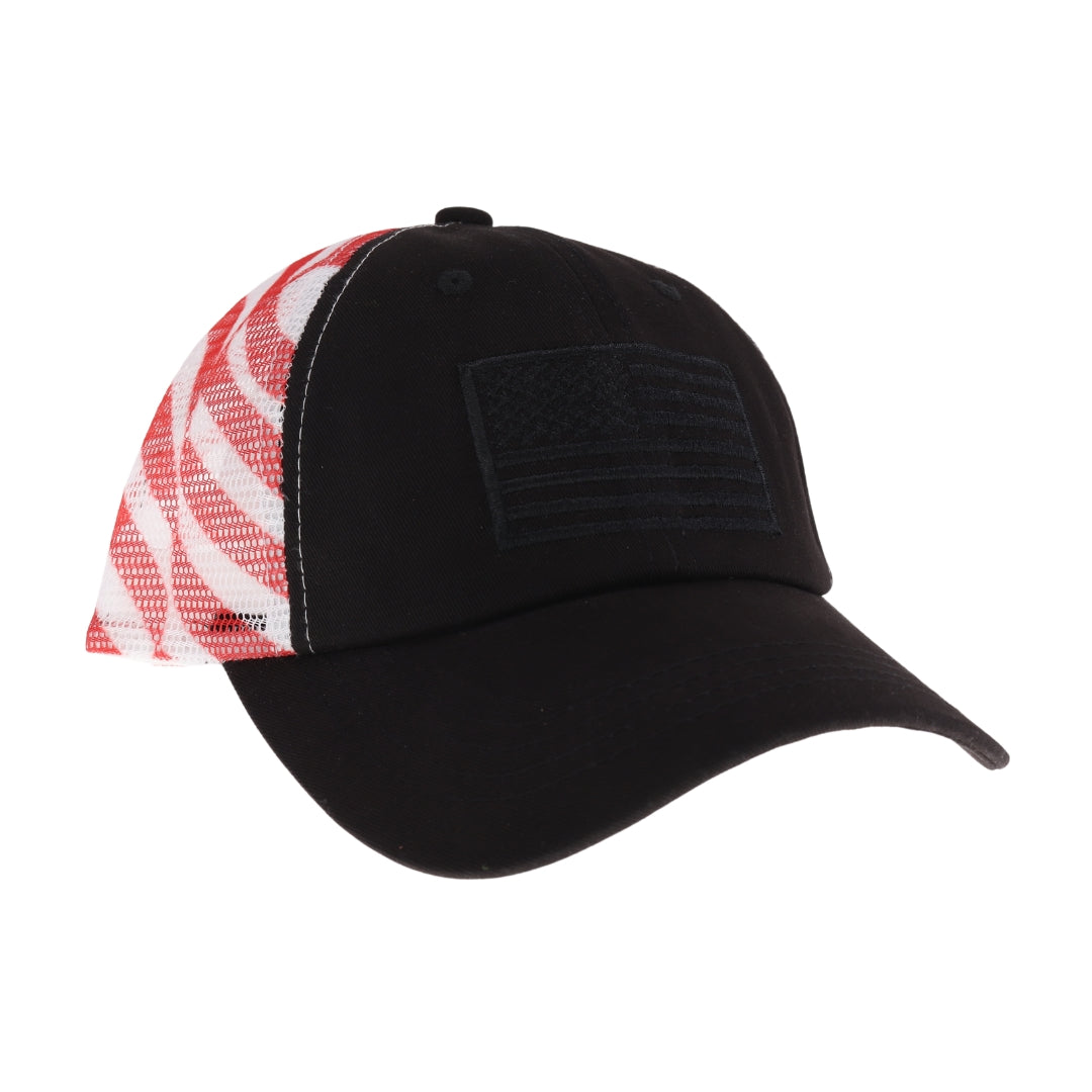 Unisex Embroidered USA Flag Mesh Back C.C Ball Cap BAB8035