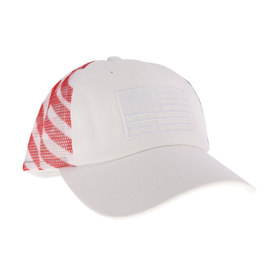 Unisex Embroidered USA Flag Mesh Back C.C Ball Cap BAB8035