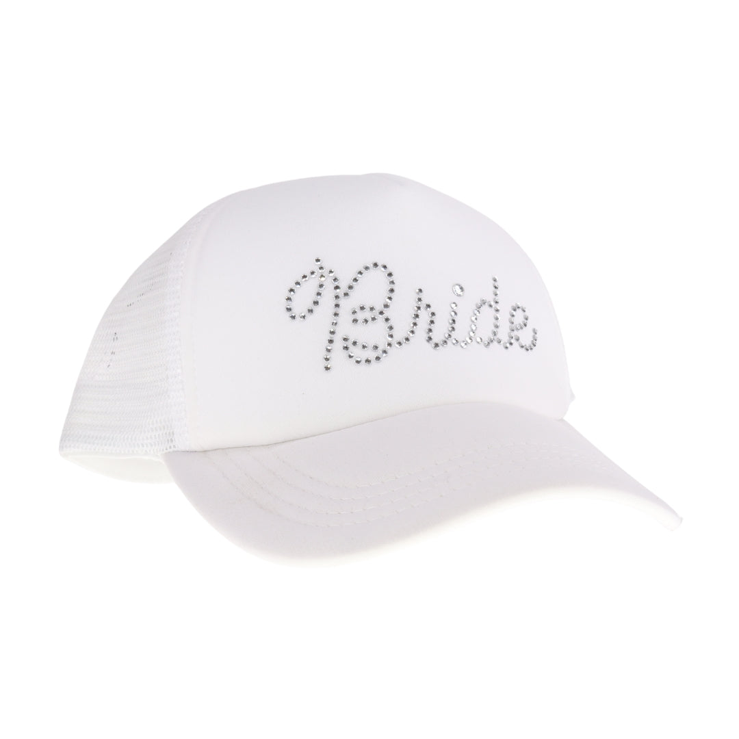 BRIDE Rhinestone C.C Trucker Ball Cap TCB02