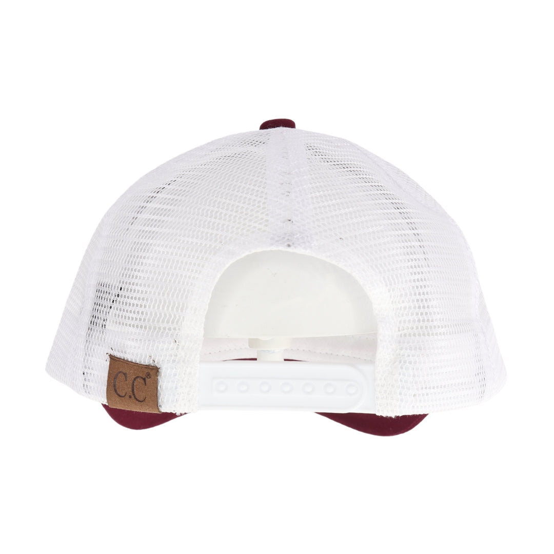 Unisex Solid Trucker Ball Cap TCB12