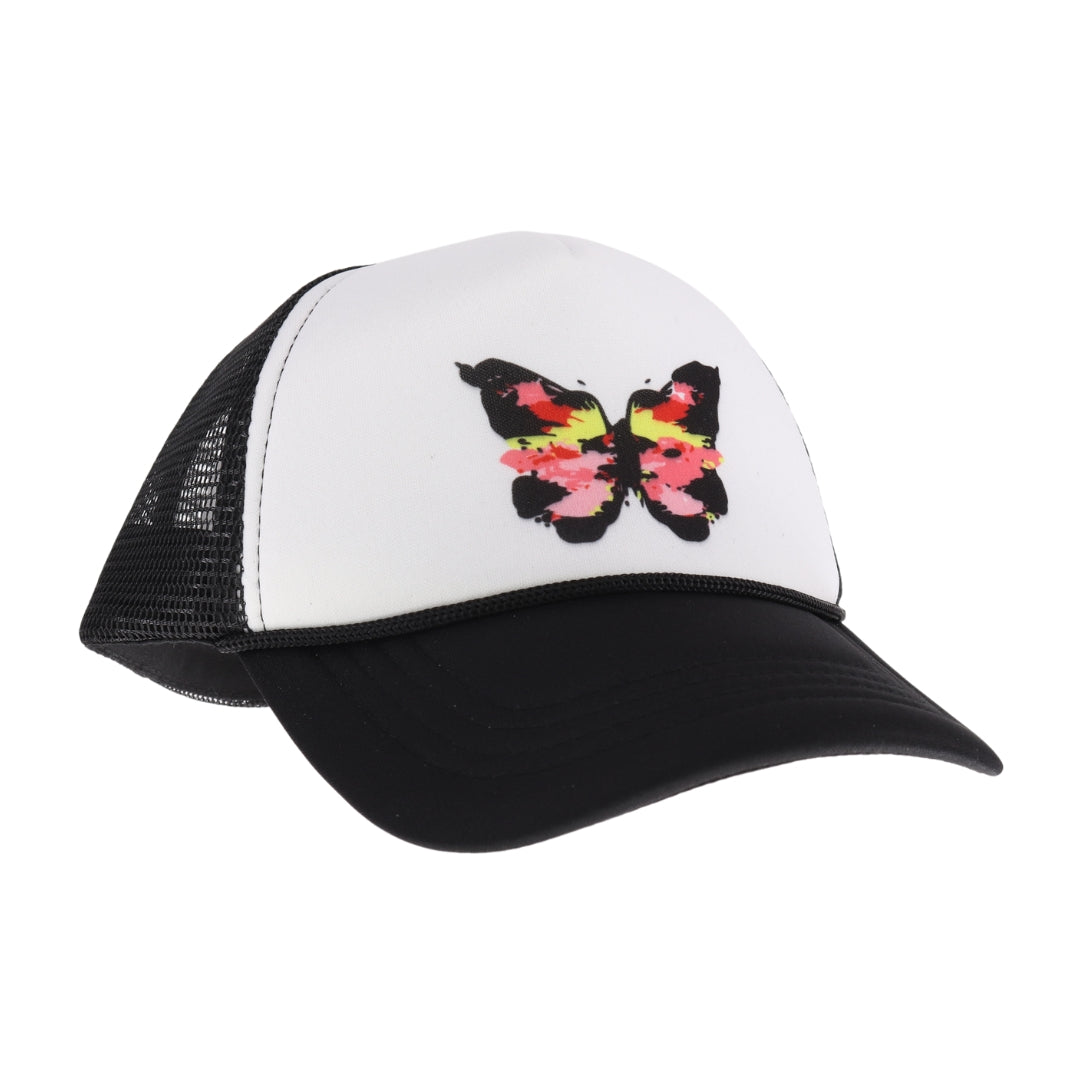 KIDS Bright Abstract Butterfly C.C Ball Cap KIDSGBA01