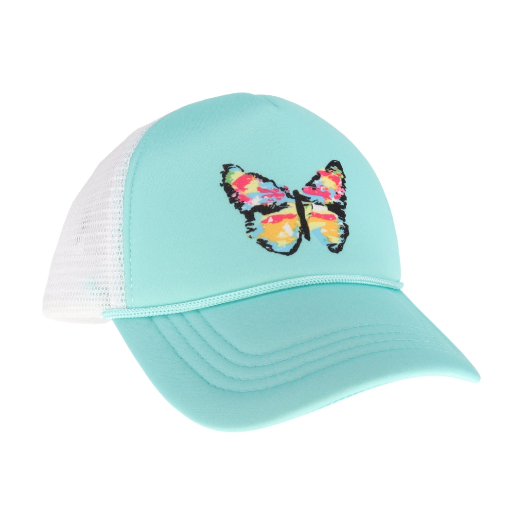 KIDS Multicolored Abstract Butterfly C.C Ball Cap KIDSGBA02