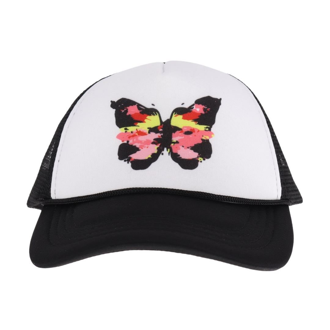 Bright Abstract Butterfly C.C Trucker Ball Cap GBA01