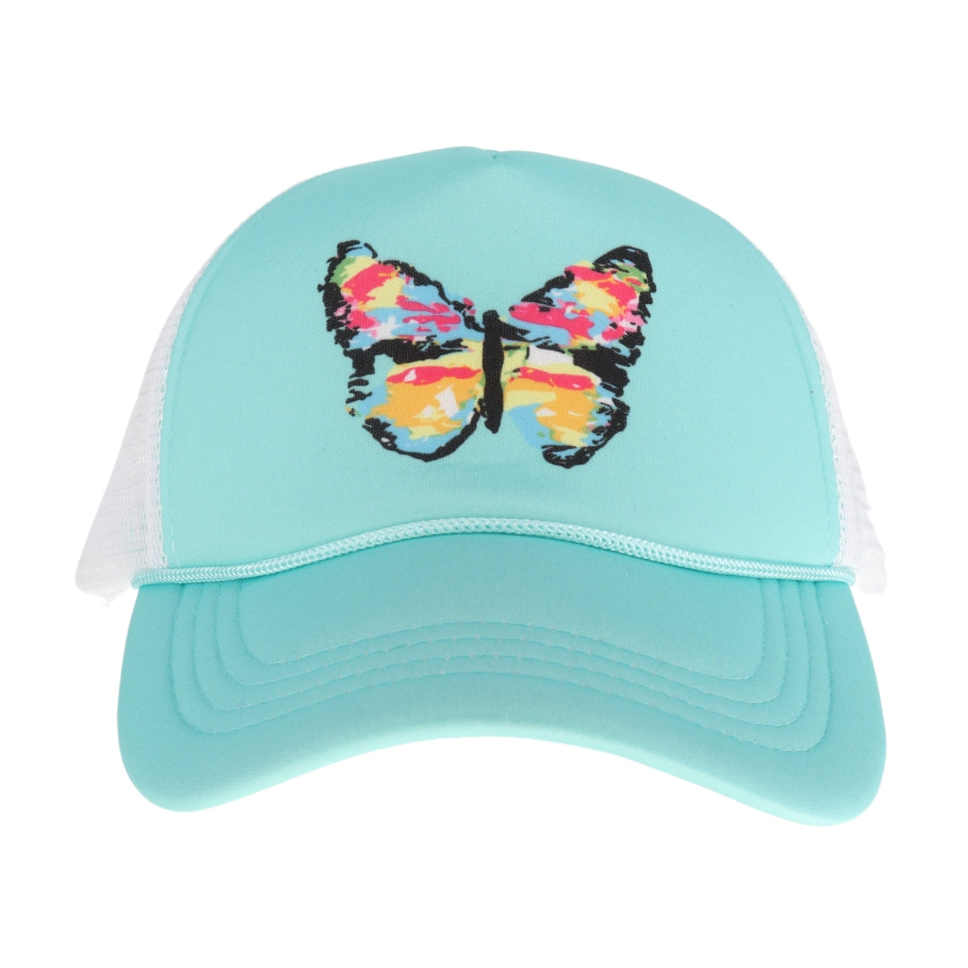 Multicolored Abstract Butterfly C.C Ball Cap GBA02