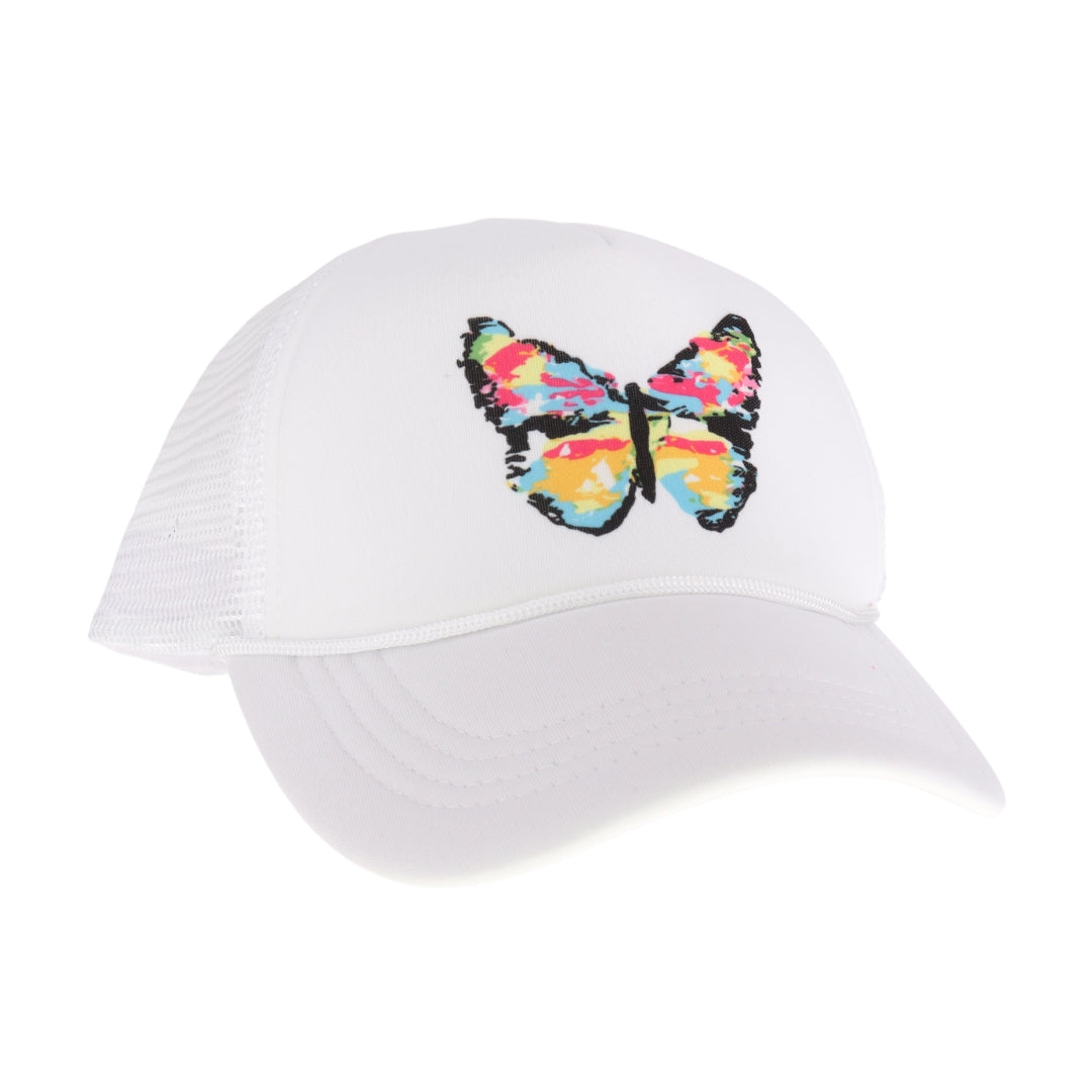 Multicolored Abstract Butterfly C.C Ball Cap GBA02