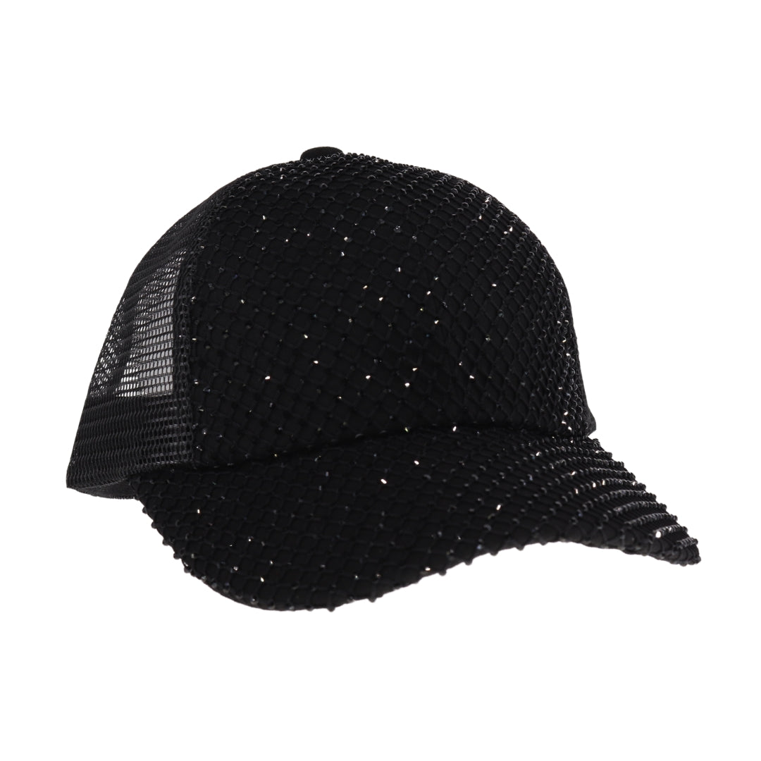 Rhinestone Adorned C.C Ball Cap BAB8040