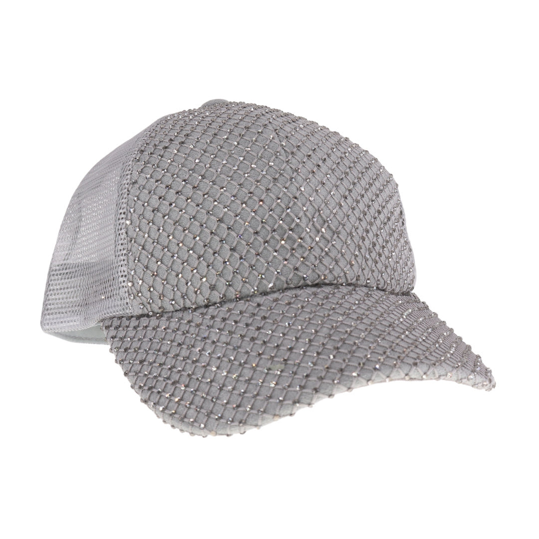 Rhinestone Adorned C.C Ball Cap BAB8040