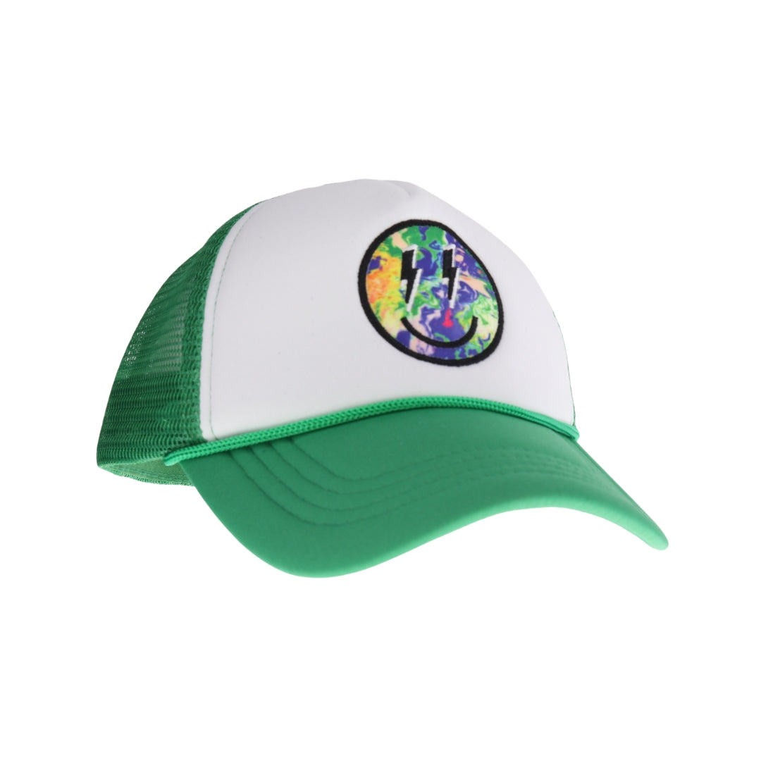 KIDS Tie Dye  Smiley Face C.C Ball Cap KIDSGBA04