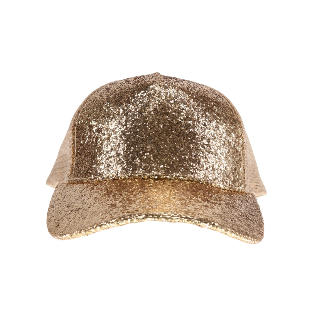 Glitter C.C Trucker Ball Cap TCB07