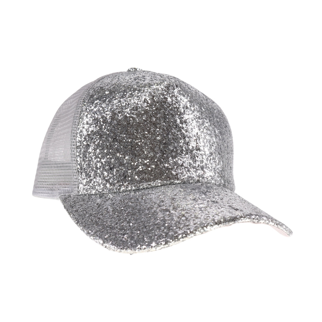 Glitter C.C Trucker Ball Cap TCB07