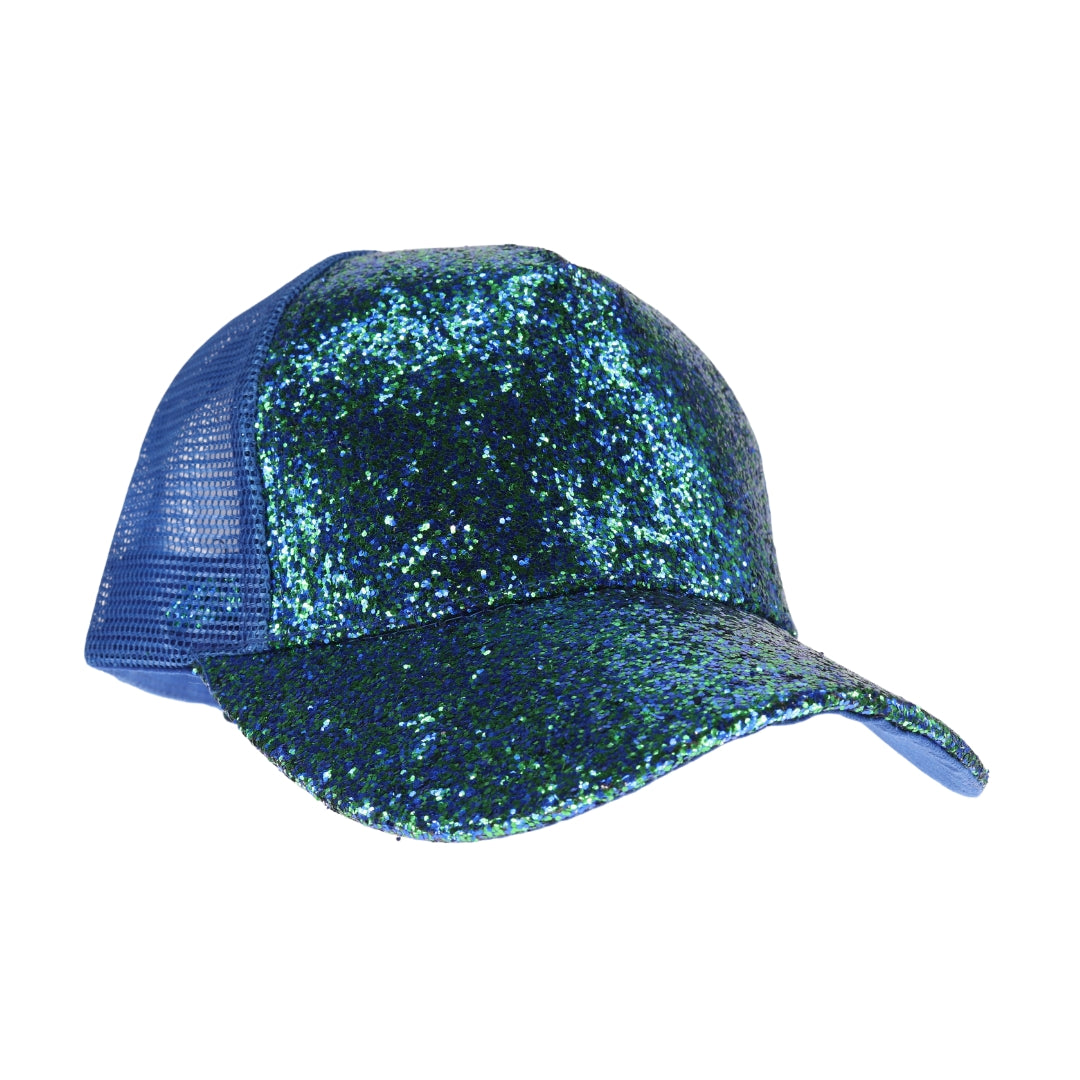 Glitter C.C Trucker Ball Cap TCB07