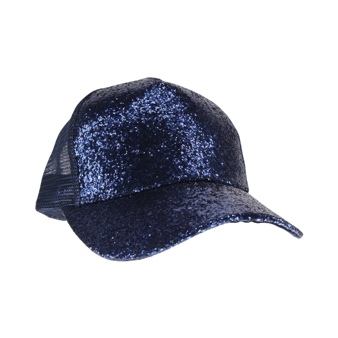 Glitter C.C Trucker Ball Cap TCB07